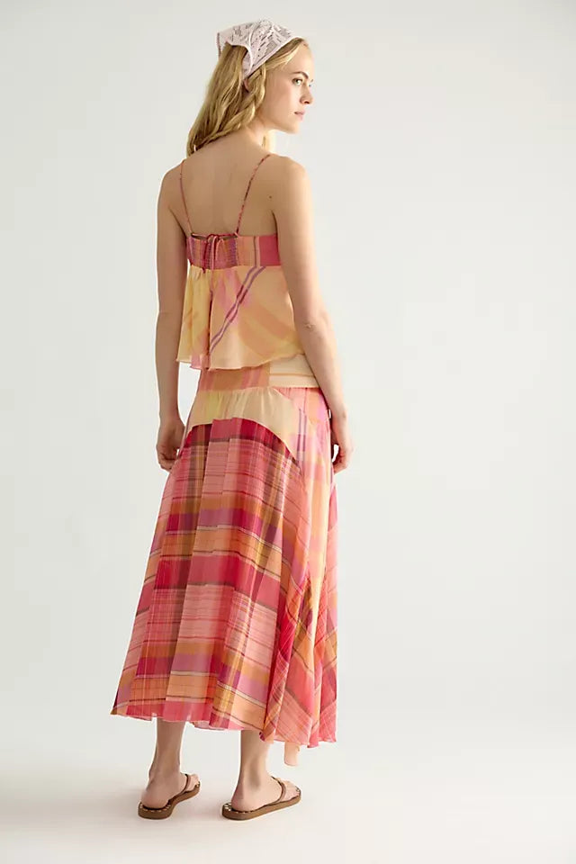 Breezy Plaid Set